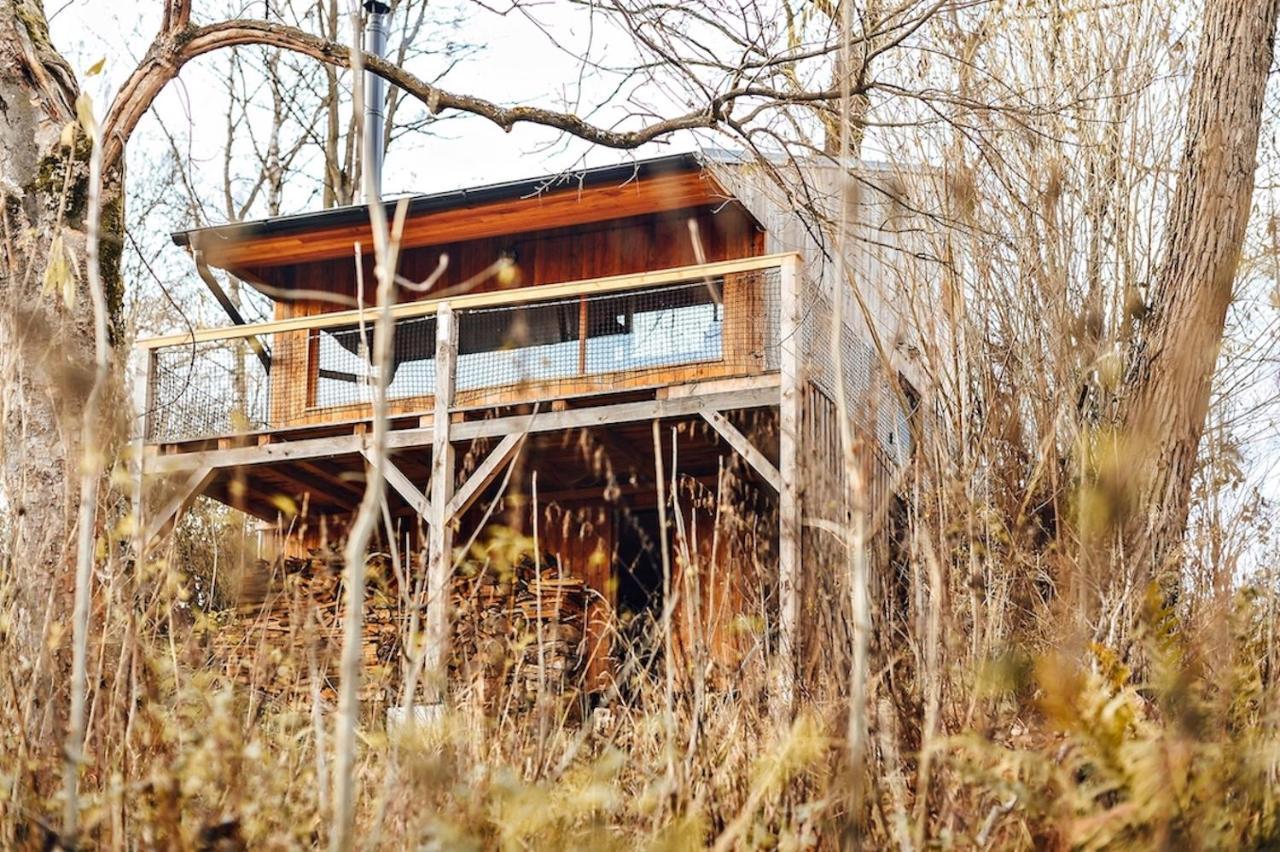 Tri Domky - Tiny Houses Depoltice Экстерьер фото