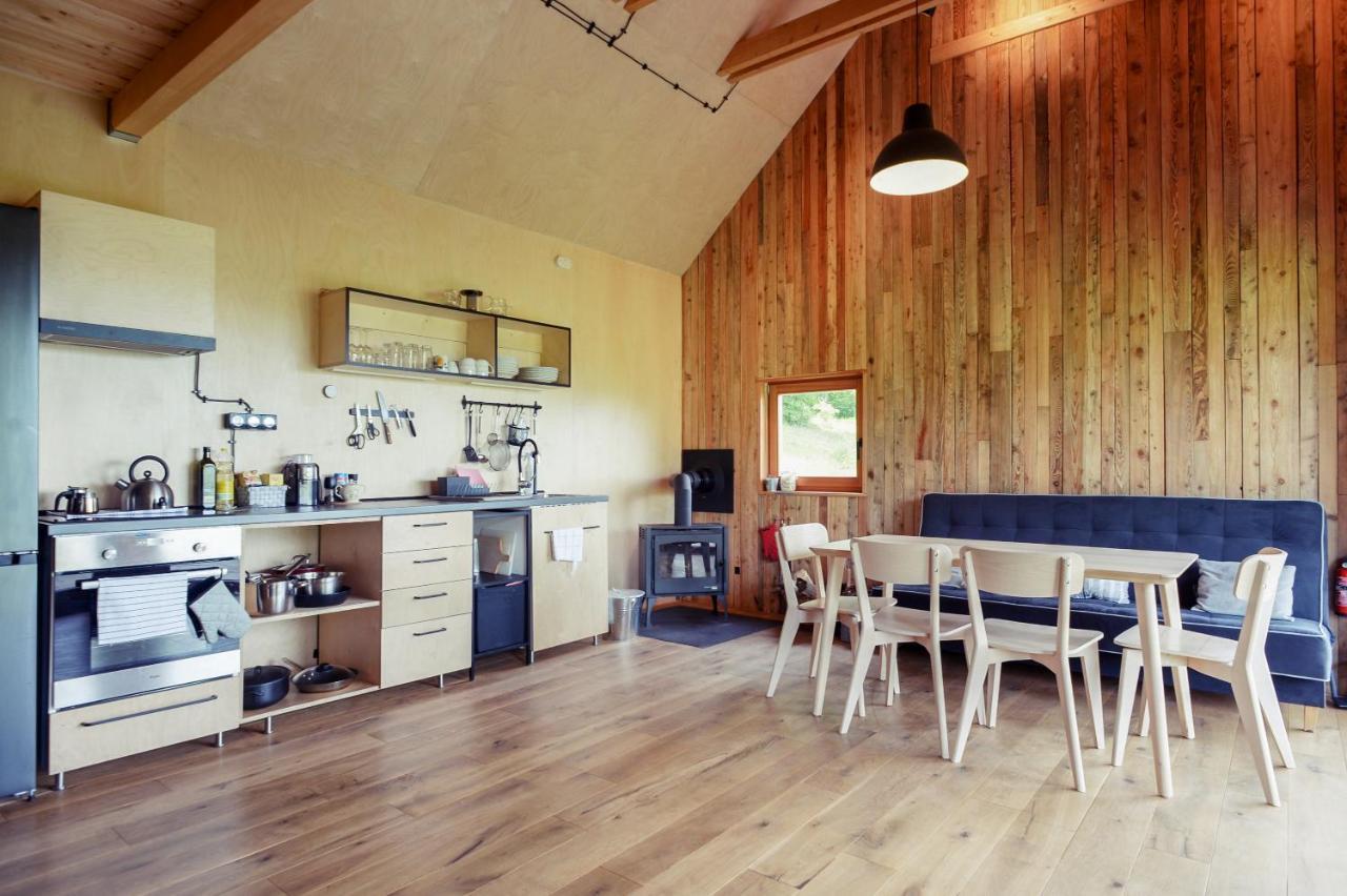 Tri Domky - Tiny Houses Depoltice Экстерьер фото